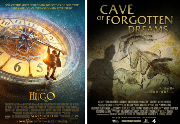 Hugo 3D and Cave of Forgotten Dreams